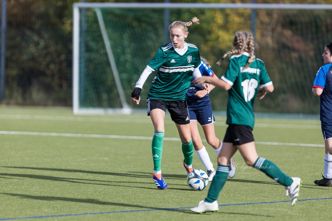 Bild 224 - wU19 Rissener SV - VfL Pinneberg : Ergebnis: 9:1